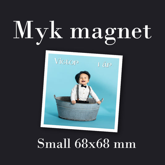 Myk fotomagnet - small