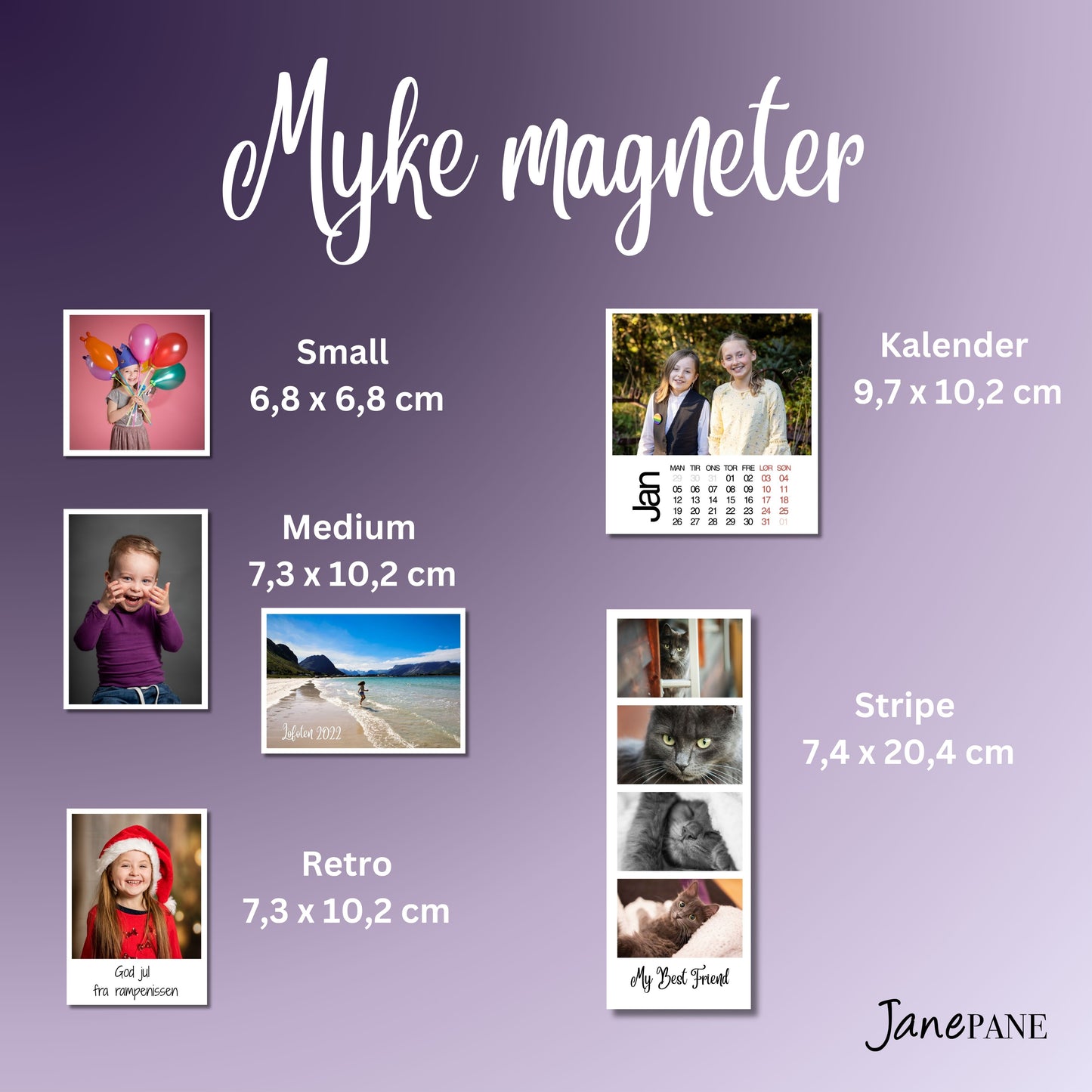 Myk fotomagnet - medium