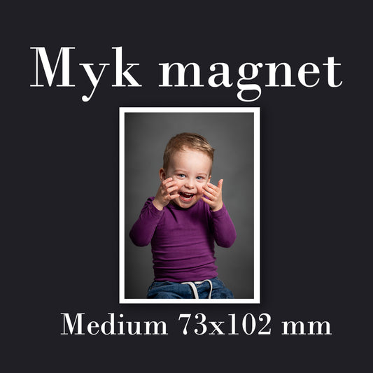 Myk fotomagnet - medium