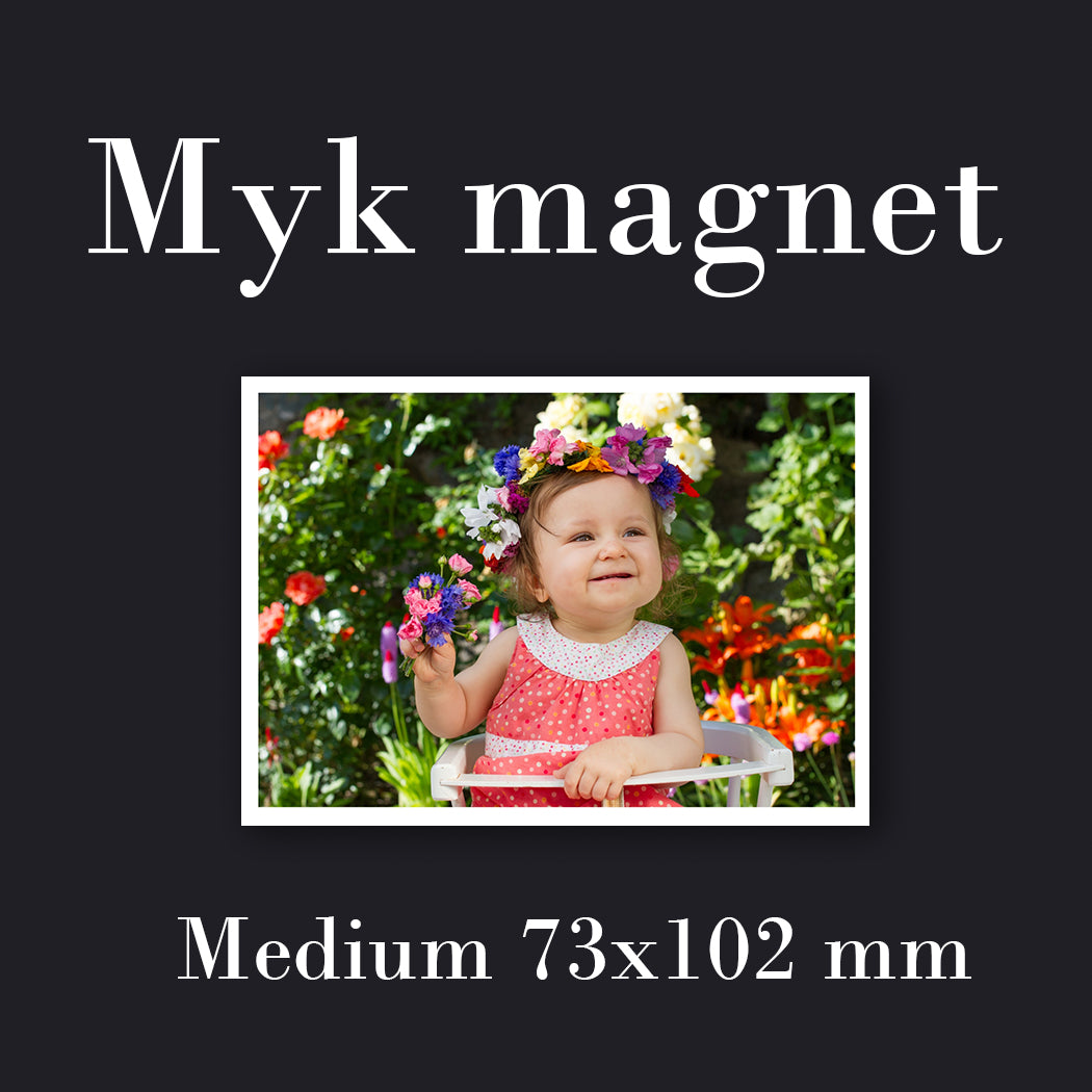 Myk fotomagnet - medium