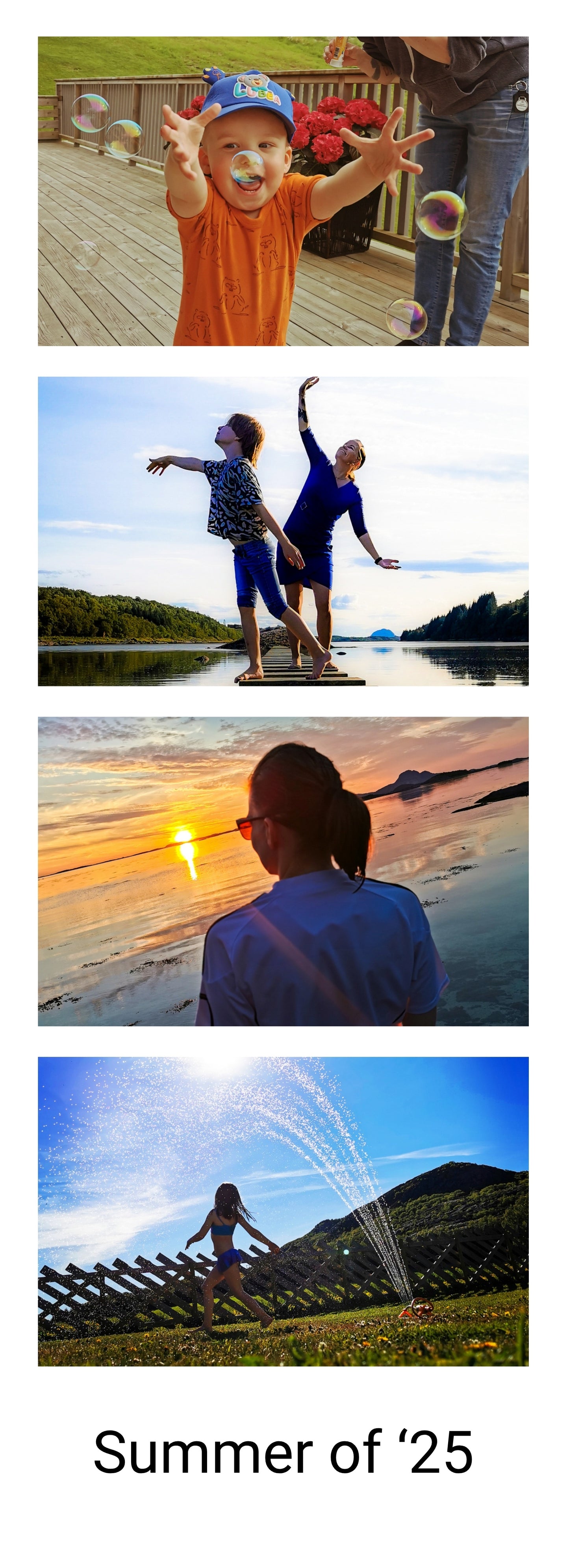 Myk fotomagnet - stripe